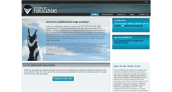 Desktop Screenshot of docs.defensivepublications.org
